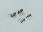 Pin -Header- Strips with round contact 2.54mm pitch Horizontal SMT Type